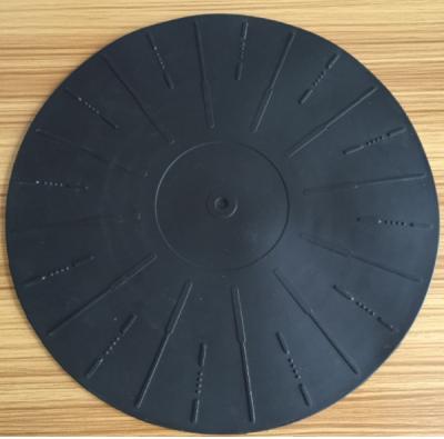 China Cork Rubber Anti-Static Slipmat For Turntable Vinyl LP Player for sale