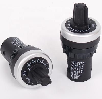 China potentiometer speed controller TAYEE LA42DWQ-22 LA42DWQ22 tayee LA42DWQ for sale