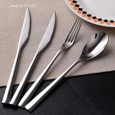 China Viable Flatware Bulk JK Stainless Steel Gold Flatware Set Wholesale Pink Wedding for sale