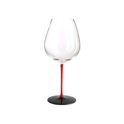 China Zon Modern Wholesale Hot Sale Ama Colorful Gold Color Plated Personalized Wine Glass for sale