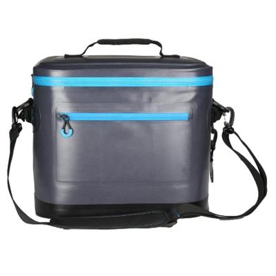 China Waterproof Square Welded Hopper Cooler Bag With Waterproof Zipper for sale