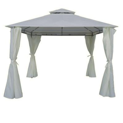 China Zhe POLY sunshade good quality garden steel view tent saling modern gazebo 3X3 luxury hot sale from factory for sale