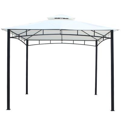 China Polyester factory price double layer outdoor exhibition metal waterproof gazebos for sale