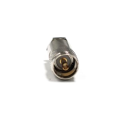 China UHF Straight Male Flange PL259 Connector For LMR400 Coaxial Cable Connector RF UHF Male Flange for sale