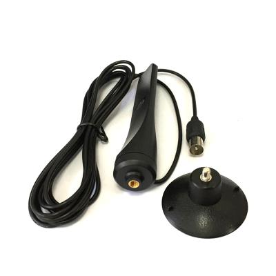 China High Gain RF DVB-T TV Antenna 16dbi Digital TV Sucker Mobile Airbase 3meters Cable IEC Connector for sale