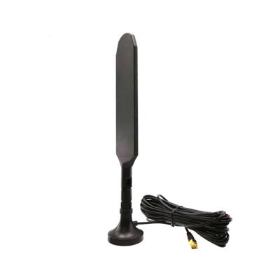 China Medium 4G RF Sucker Antenna Flat Form 5dbi SMA Male Modem External Antenna NEW for sale