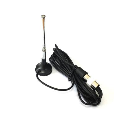 China RF FM Radio Frequency Conversion Antenna Telescopic Aerial Sucker 3meters Cable With IEC Connector for sale