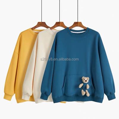 China Anti-wrinkle 2023 Spring and Autumn Latest Women's Loose Women's Top Sweatshirt for sale