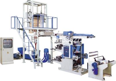 China High Speed Plastic Film Blowing Machine With Flexo Printing Press for sale