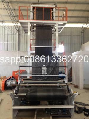 China Two layer Film Blowing Machine with Double Winder and Rotary Die Head for sale