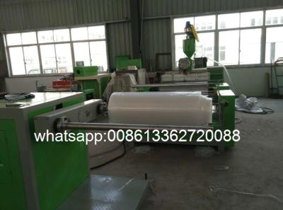 China Three Layer Co-Extrusion LLDPE Stretch Film Manufacturing Machine Width 600mm for sale