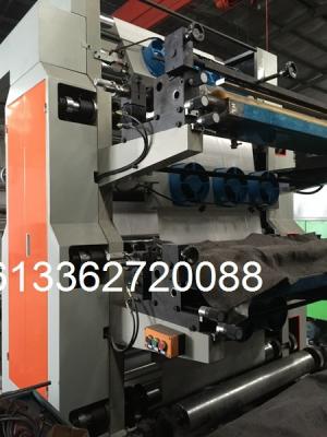 China Six Color Plastic Bag Printing Machine , Professional Flexographic Printing Machine for sale