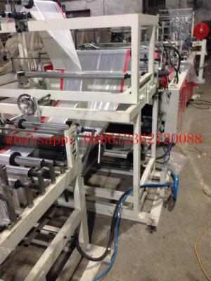 China String Ribbon Rolled Garbage Plastic Bag Making Machine Microcomputer Control for sale