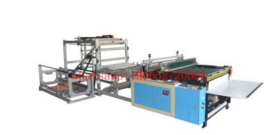 China Full automatic bubble film bag making machine Single layer 2 rolls loading for sale