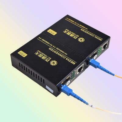 China Media Converter Wholesale Price Base Transceiver 20Km Single Mode 10/100M Fiber Optic 100M 10/100 Medium Converters for sale