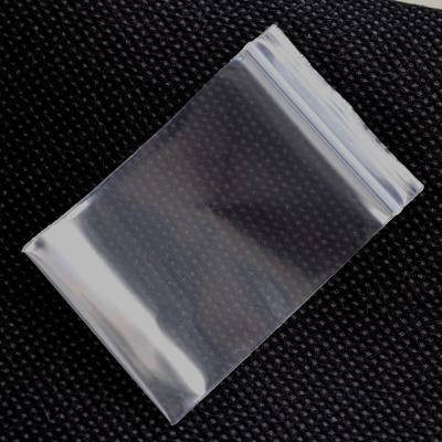 China 7x10cm moisture proof pe zip lock bags/pe plastic printed zipper lock bags resealable bags for sale