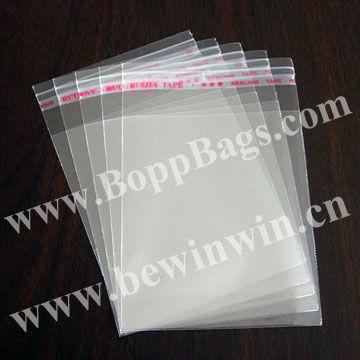 China 12x19.5cm recyclable 640 pieces /pack clear bopp plastic bags self seal polypropylene with self adhesive seal for wholesale and retail for sale