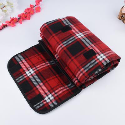 China 100% Outdoor Camping Covering Fabric Polyester Design Picnic Cloth Travel Blanket Anti-Static Flame Retardant Cloth for sale