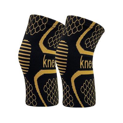 China Ion Fiber Made Protective Knee Sports Knee Support Protector Compression Universal Copper Total Knee Brace Nylon Elastic Anti Sprain for sale