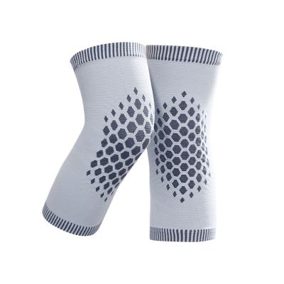 China Breathable Safety Universal Wholesale Self Support Graphene Heating Knee Pad Knit Knee Braces Injury Recovery for sale