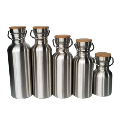 China Eco Friendly Reusable Stainless Steel Water Bottle Stainless Steel Sports Kettle Leakproof Bottle for sale