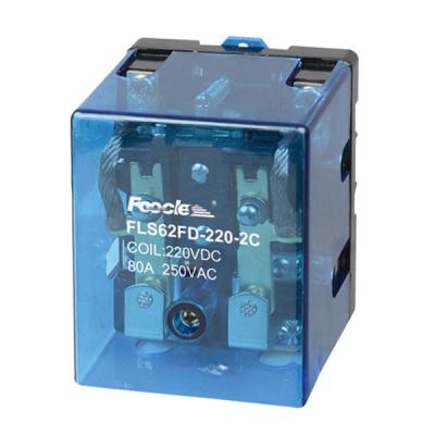 China jqx 62f 2z 24v power epoxy relay 220v 80a for sale