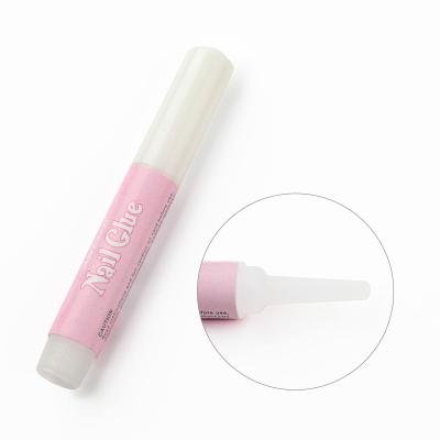 China Easy Apply ROSALIND Cylindrical False Nail Glue Hot Style Manicure Tools Press On Nail Decorations 2g Nail Glue For Wholesale for sale