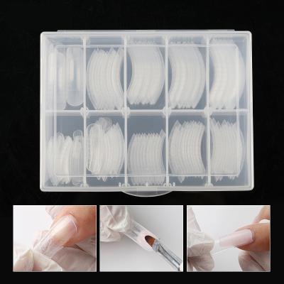 China Easy Apply ROSALIND Factory Price Fake Nails Kit 120pcs/box Private Label Fake Nails With Calibration Nails Extension Tools For Wholesale for sale