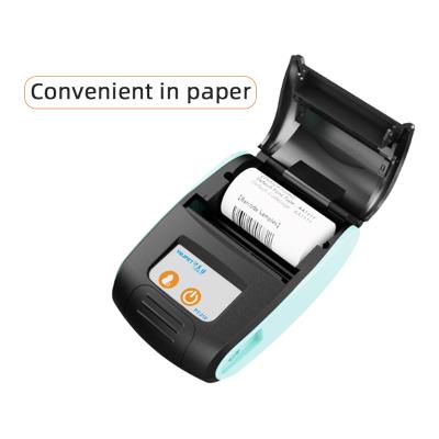 China Beautifully Designed 58mm Mini Barcode Printer Cheap Android Handheld Thermal Printer IOS Mobile Receipt Printer for sale