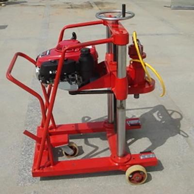 China 5.5P 9P 13P Famous Brand Gasoline Concrete Motor Concrete Core Drill Machine Also For Asphalt Road for sale