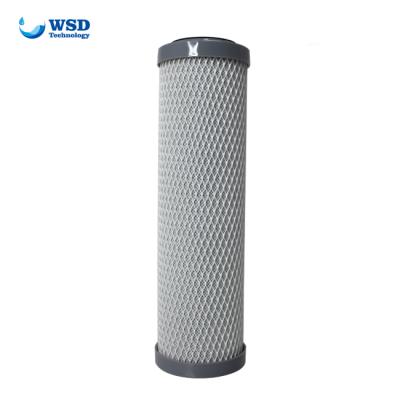 China Household 10 Inch SL CTO Granular Carbon Block Water Filter For Water Purification for sale