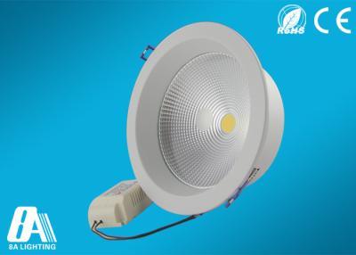 China 5 Inch 20 W COB LED Downlight White 6000K - 6500K For Bathroom / Kitchen for sale