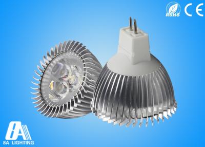 中国 高い内腔のプラスチック MR16 3w は暖かい白 LED の点の電球ランプ CQC を冷却します 販売のため