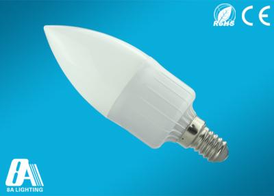 Cina Le lampadine 110V 220V della candela della maschera E14 3 w LED del PC di alta luminosità raffreddano il bianco in vendita