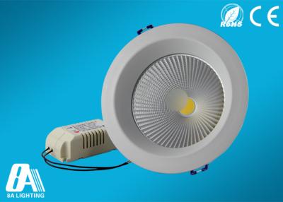 China Aluminum 15W COB LED Ceiling Downlight 4inch 1350 Lumens Round housing AC110V for sale