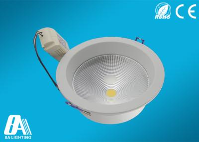 China Ultra Brightness Aluminum 20W LED COB Downlight , LED Bathroom Downlights for sale