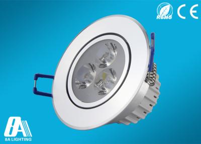 中国 調節可能なアルミニウム フレーム LED は涼しい白 3 ワットの 80lm/W のつけます 販売のため