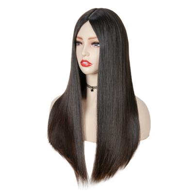 China Best Selling Silky Straight 100% European Silk Straight Cuticle Aligned Virgin Hair Jewish Wigs for sale