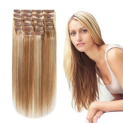 China Silky Straight Wave Clip In Intimate Virgin Remy Hair Extensions Human Hair Extensions Factory Supplier Human Hair Extensions Double Suction Cuticle Clip In Extensions for sale