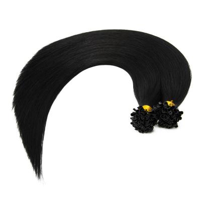 China Silky Straight Wave 100g/pack Pre Bonded Pulled U Tip Double Cuticle Hair Hair Extension for sale