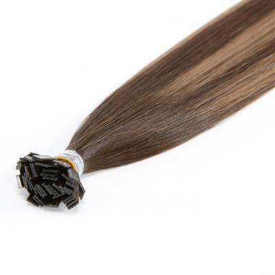 China High Quality Chinese Hair 100% Virgin Hair Flat Tip 100% Keratin Flat Tip Prebonded Hair Extension Hair Extension for sale