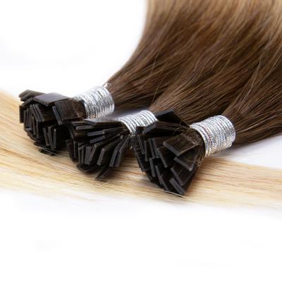 China Virgin Body Wave Hair Double Suction Double End Hair Vendor Factory Flat Wave Tip Silky Straight Thick Russian Remy Extensions All Colors Keratin Tip for sale