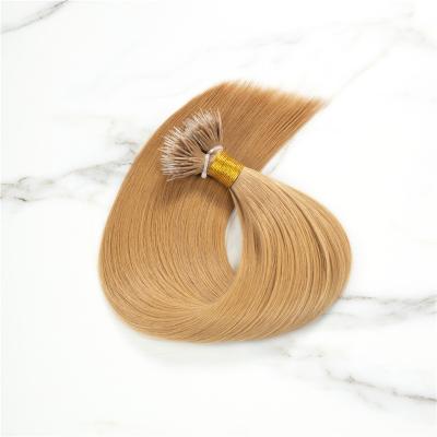 China Hot Selling 100% Virgin Hair 100% Virgin Brazilian Hair Stick Tip Hair Extension Keratin Prebonded Plastic Hair Extension for sale