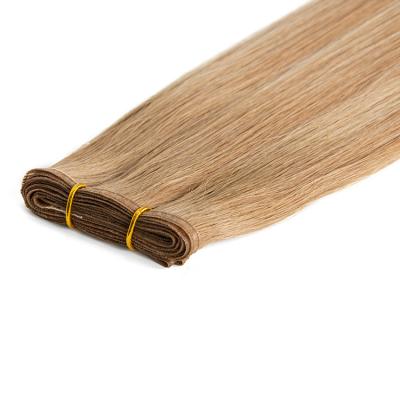 China Wholesale quality100% flat wave head weft remy hair extensions hair weft hair weft extension silky straight cuticle for sale