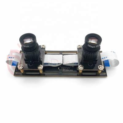 China Face Recognition 3D 1080P Stereo Lens OV4689 Dual Synced Usb Camera Module With OTG UV-C for sale