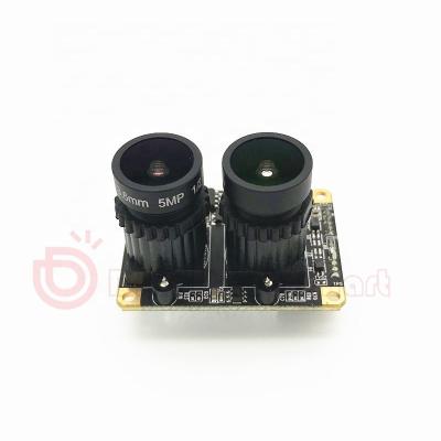 China 3D NIGHT VISION Stereo Webcam Dual Driver 1080P 3.6MM Lens Sync Free Usb Camera Module For Robot Vision Face Recognition for sale