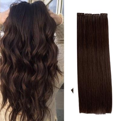 China No rejection. No tangling. Soft. Wholesale Shiny Russian Remy Cuticle Intact Hair High Quality Virgin Hair Tape In Extension for sale