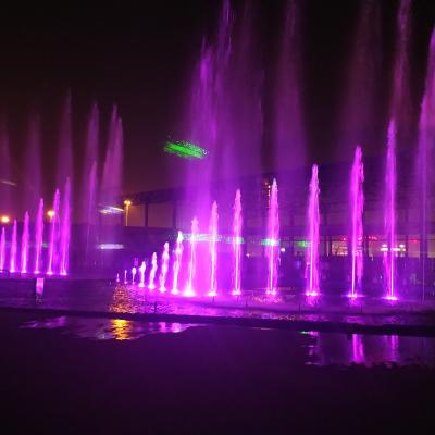 China Modern LED Lighting Musical Fountain Park Equipment for sale