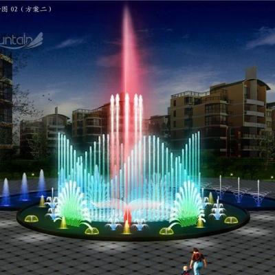 China Musikhightechwasserbrunnen zu verkaufen