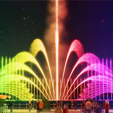 China Customized Water Patterns Dancing Fountain Nozzles with Modern Design Style for sale